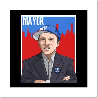 Andrew Yang For New York City Mayor 2021 Posters and Art